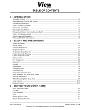 Winnebago View Profile User Manual