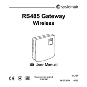 SystemAir RS485 User Manual