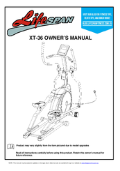 Life Span XT-36 Owner's Manual