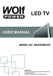 Wolf Power WLED39DLED User Manual