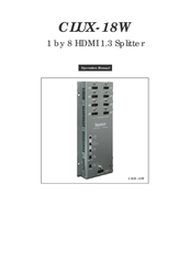 CYP CLUX-18W Operation Manual