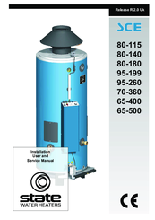 State Water Heaters SCE 65-400 Installation, User And Service Manual