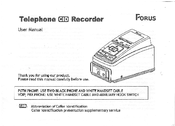 Forus FSC-1000 User Manual