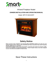 Smart+ Products SPP-IF1500-MOFP Owners Installation And Operating Manual