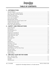 Winnebago Impulse Silver User Manual