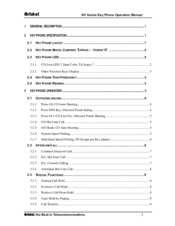 Aristel DV SERIES Operation Manual