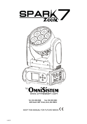 OmniSistem Spark 7 Zoom User Manual