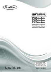 SunStar SPS/B-Pattern Series User Manual