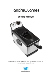 Andrew James 3L Deep Fat Fryer User Manual