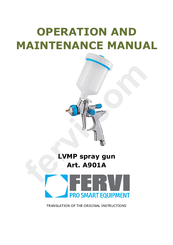 Fervi A901A Operation And Maintenance Manual