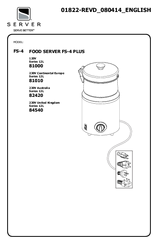 Server FS-4 PLUS User Instructions