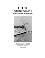 CDI FLEXIBLE FURLER 2 Installation & Operating Instructions Manual
