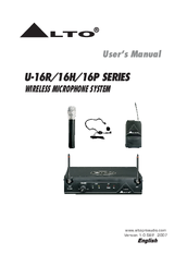 Alto U-16R SERIES User Manual