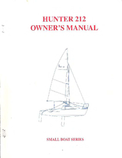 Hunter 212 Small Boat Series Owner's Manual