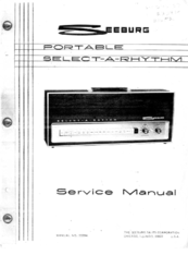 Seeburg Select-A-Rhythm Service Manual