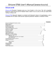 Oricore ST-66 User Manual
