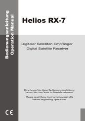 Helios RX-7 Operation Manual