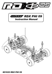 Corally RDX PHI 09 Instruction Manual