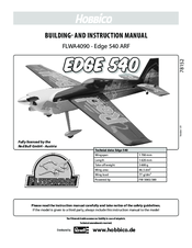 Hoobico FLW4090 Building And Operating Instructions