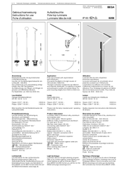 Bega 8208 Instructions For Use