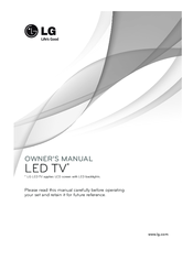 LG 84LA980V-ZB Owner's Manual