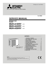 Mitsubishi MUH-A30WV Service Manual