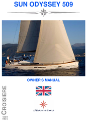 Jeanneau SUN ODYSSEY 509 Owner's Manual