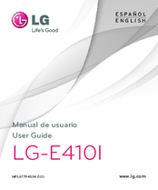 LG LG-E410I User Manual