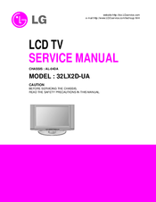 LG 32LX2D-UA Service Manual
