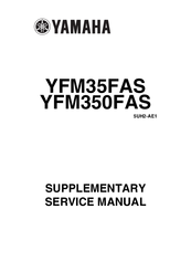 Yamaha YFM35FAS Supplementary Service Manual
