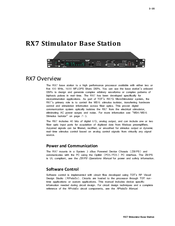 TDT RX7 User Manual