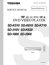 Toshiba SD-K510 Service Manual