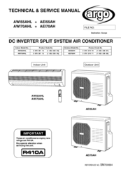 Argo AWI55AHL Technical & Service Manual