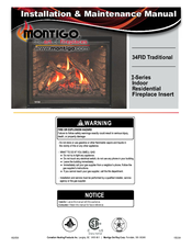 Montigo 34FIDL-S-F [LP] Installation And Maintenance Manual