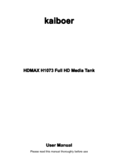 kaiboer HDMAX H1073 User Manual