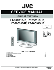 JVC InteriArt LT-26C31BJE Service Manual