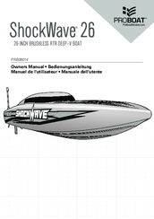ProBoat ShockWave26 Owner's Manual