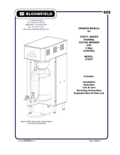 Bloomfield 2795TF Owner's Manual