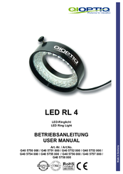 Qioptiq LED RL 4 User Manual