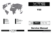 VTC Pro Audio V22 YS2020 Service Manual