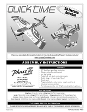 Phase 3 Quick Time Assembly Instructions Manual