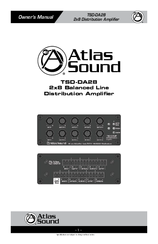 Atlas TSD-DA28 Owner's Manual