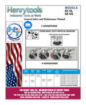 Henrytools 65 VS Safety And Maintenance Manual