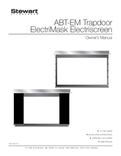 Stewart Audio ABT-EM Trapdoor ElectriMask Electriscreen Owner's Manual
