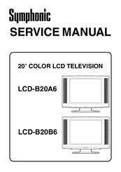 Symphonic LCD-B20A6 Service Manual