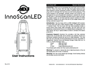 ADJ InnoScanLED User Instructions