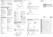 Sony CRX85U User Manual