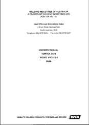 Vortex VRDX13-1 Owner's Manual