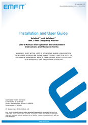 Emfit SafeSeat Installation And User Manual