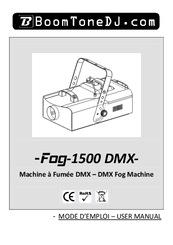 BoomToneDJ Fog-1500 DMX User Manual